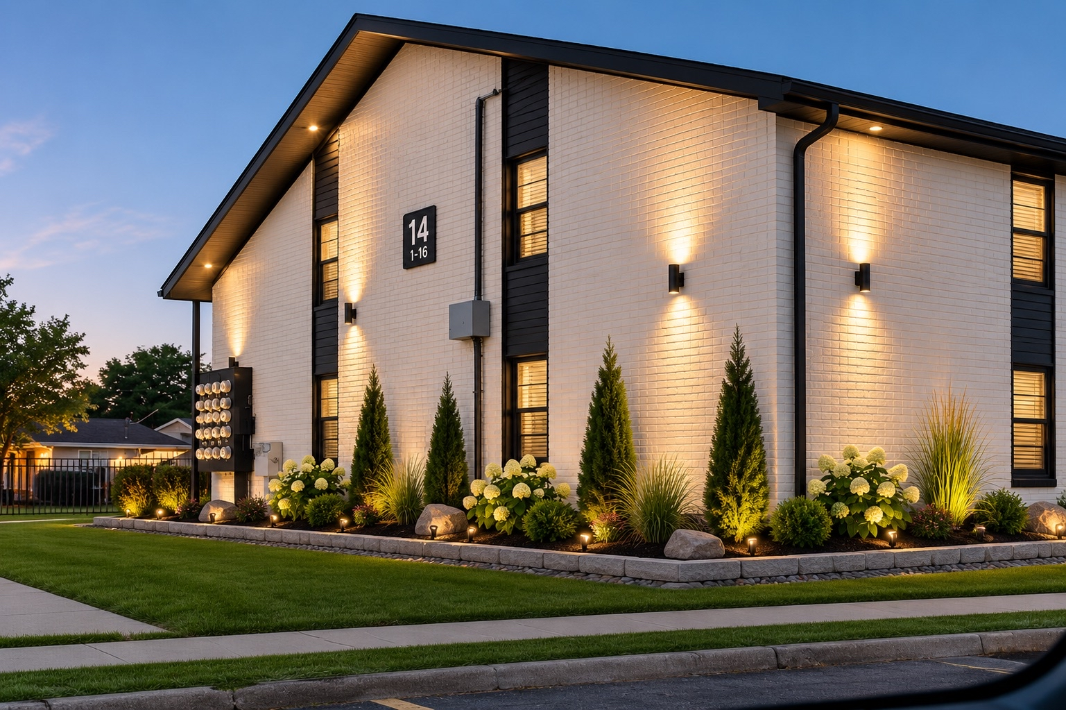Vista exterior residencial utilizada temporalmente para Magnolia Ridge